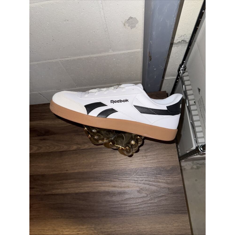 Reebok Men's SMASH EDGE [ White/Black/Gum ] Fashion Sneakers 100208245 Size 11